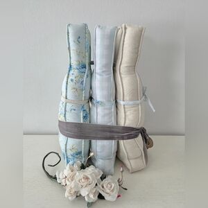 Shabby Chic by Rachel Ashwell Bunny Rabbit Shaped Pillows - NWT